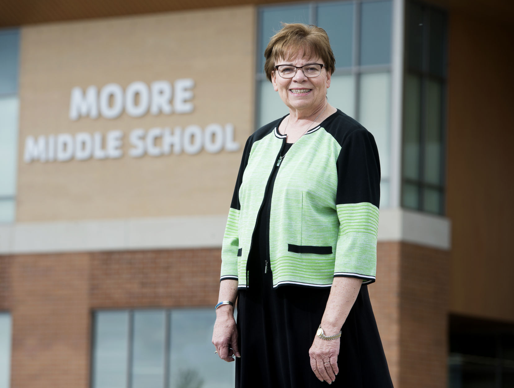 Marilyn Moore, Moore Middle School